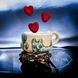 Подарунковий набір чашка "Котики" + чай серце gf011 фото 3
