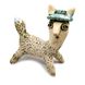 Керамічна фігурка для медитації "Кіт у шляпі" gf027 фото 1